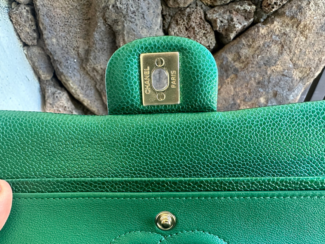 Chanel Pristine 18S Small Emerald CF