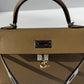 Hermes Mini Sellier Poussiere Electrum Kelly 20