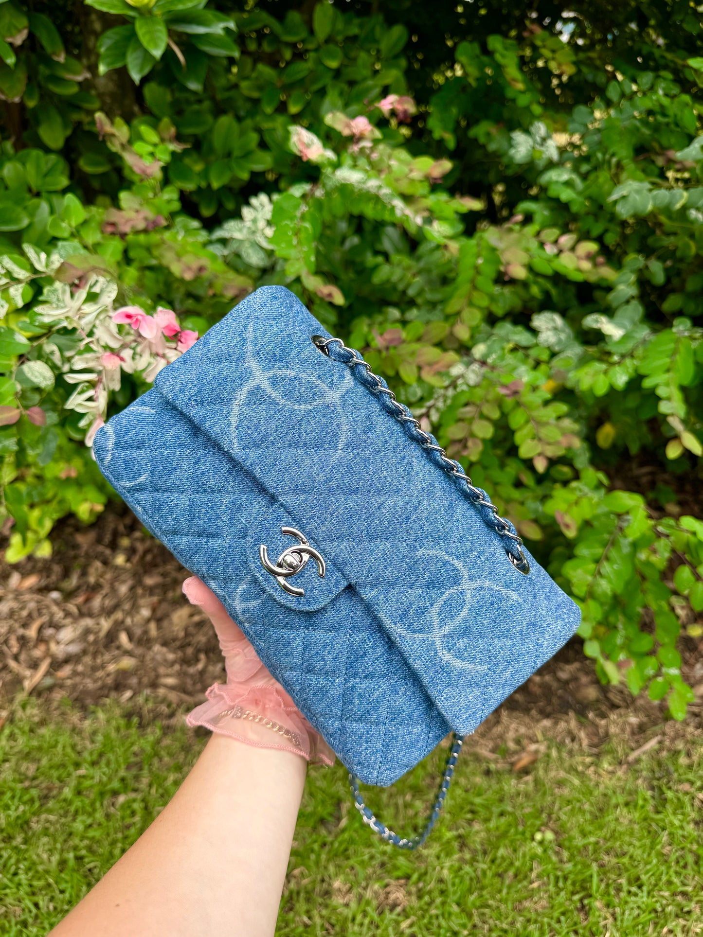 Chanel Denim CC Medium Single Flap Bag