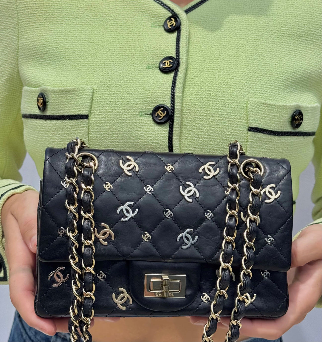 Chanel Vintage Punk Charms 224 Mini Reissue Flap Bag