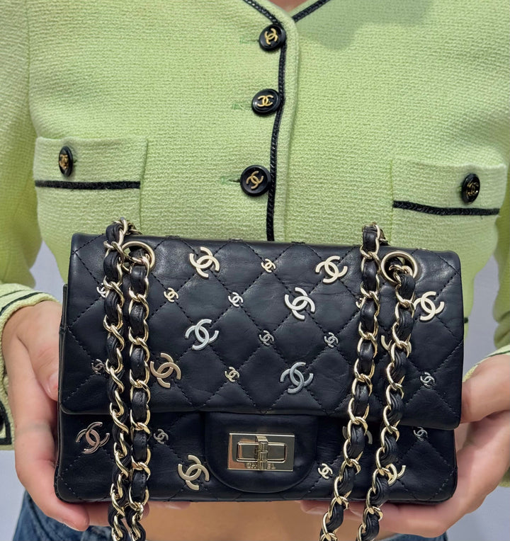 Chanel Vintage Punk Charms 224 Mini Reissue Flap Bag