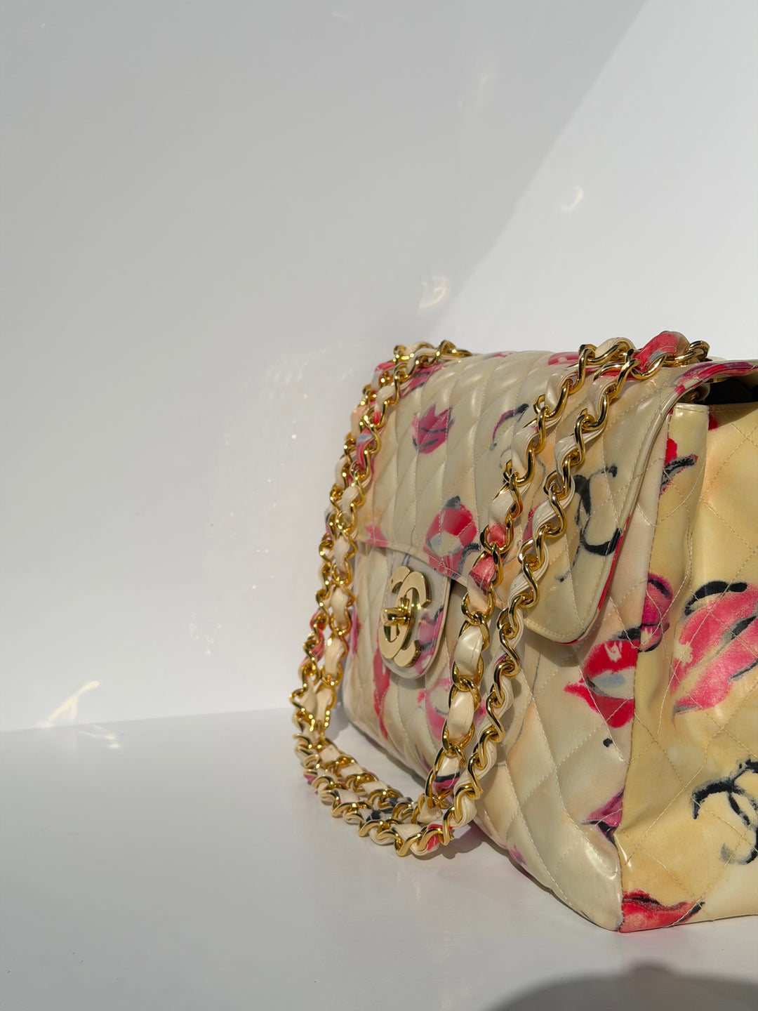 Chanel 1994 Jumbo Lips & Kisses Flap Bag