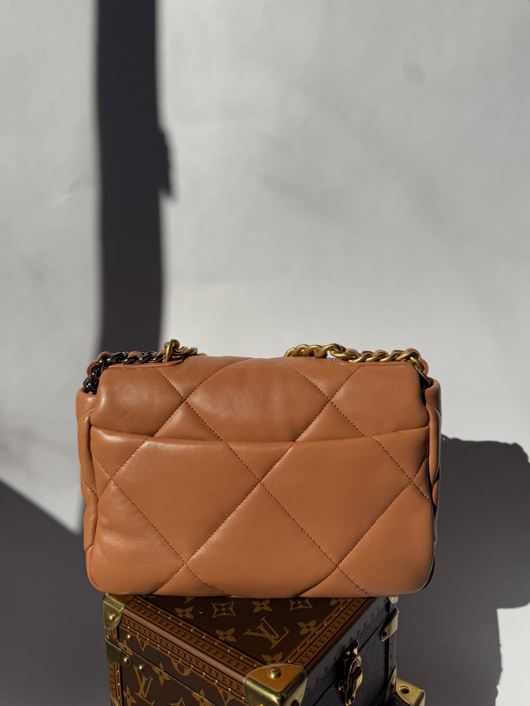 Chanel 21P Small Caramel 19 Flap Bag