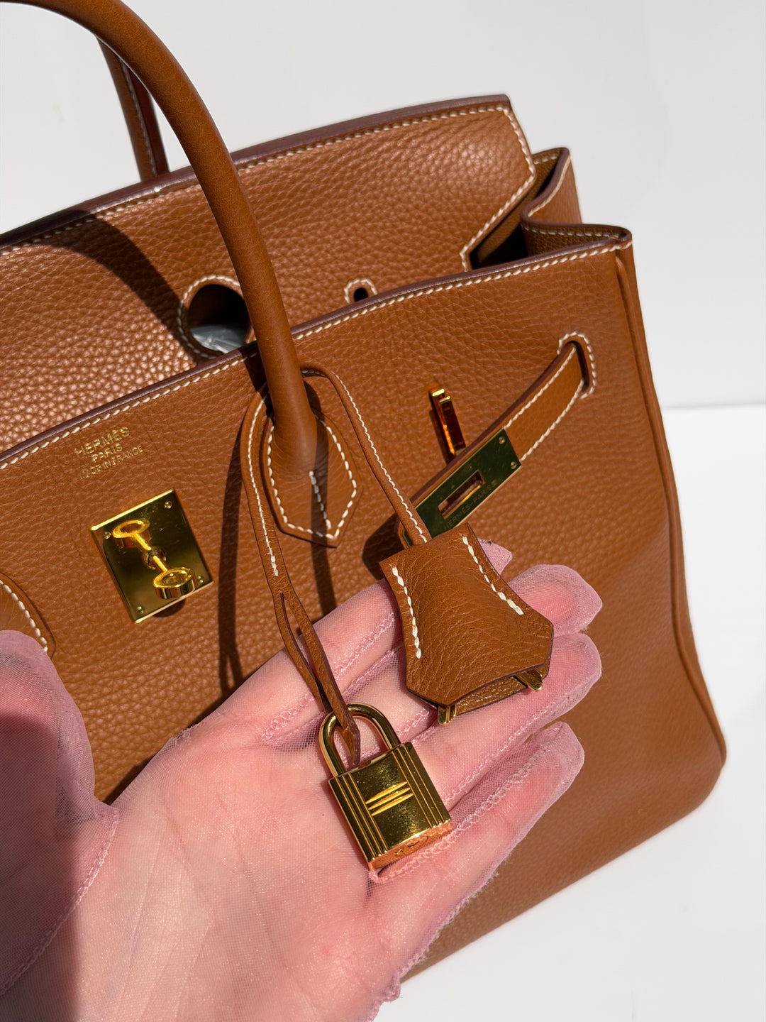 Hermès Birkin 35 Gold Gold Hardware 2015