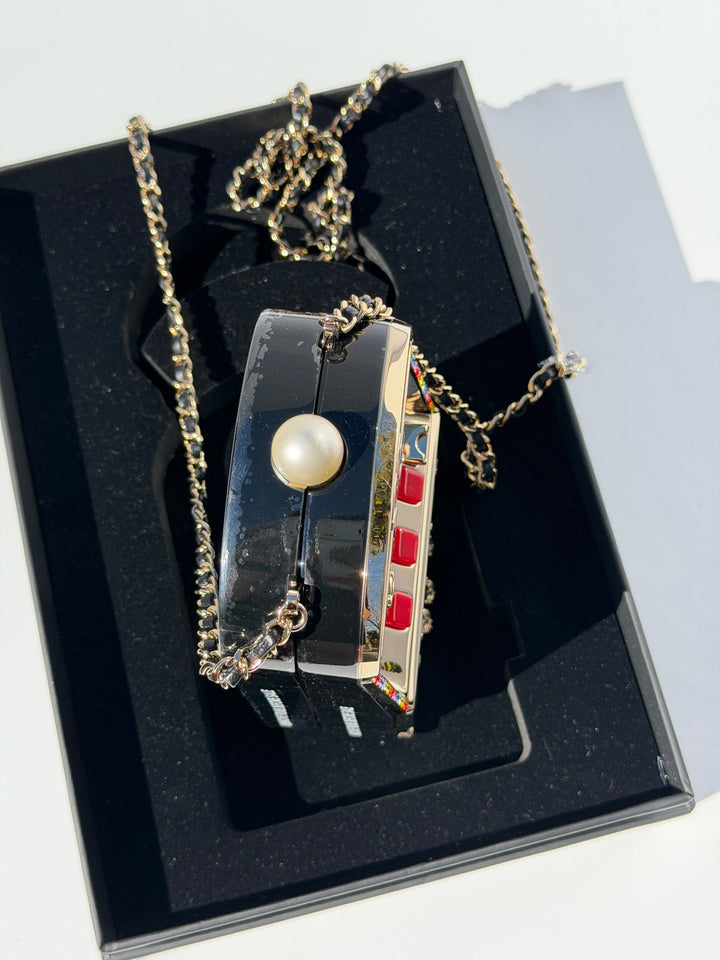 Chanel Slot Machine Casino Minaudière Gold Hardware 23C