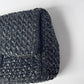 Chanel 18C Black Ancient Greece Raffia Crochet Flap Bag