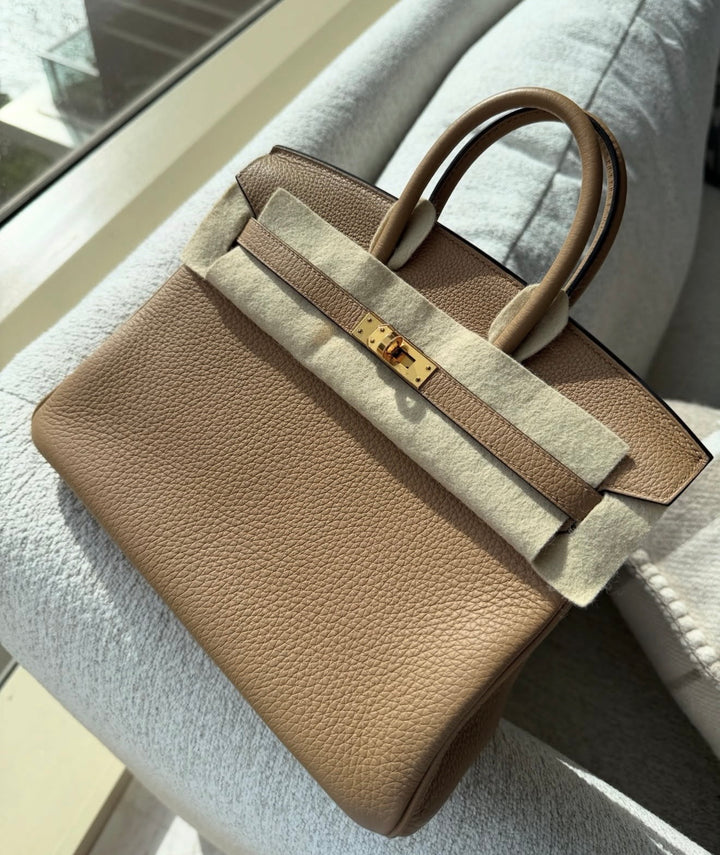 Hermès Birkin 25 Chai Togo Gold Hardware 2022