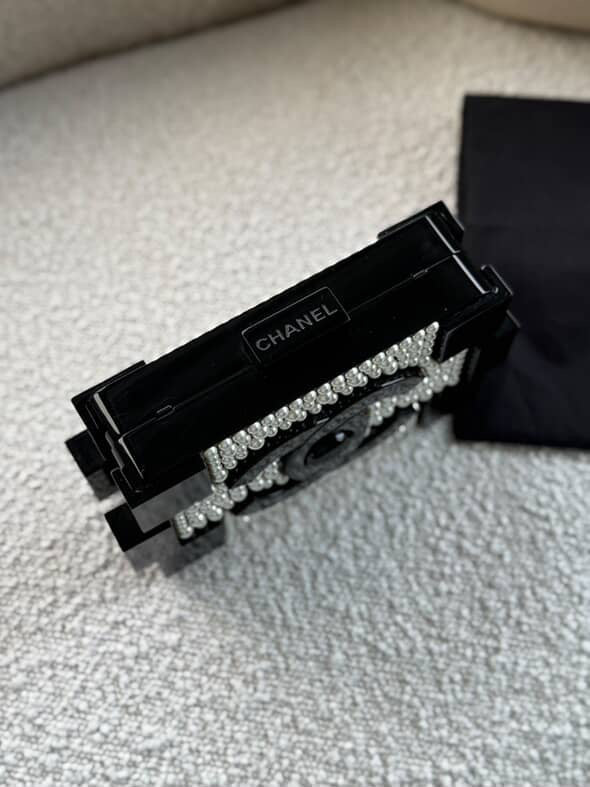 Chanel Pearl Plexiglass Lego Minaudiere