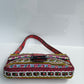 Fendi RARE Embellished Mixed Media Baguette