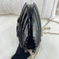 Chanel 19S Black Runway Shell Minaudiere