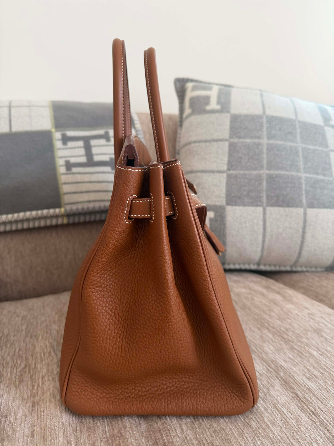 Hermès Birkin 35 Gold Gold Hardware 2015