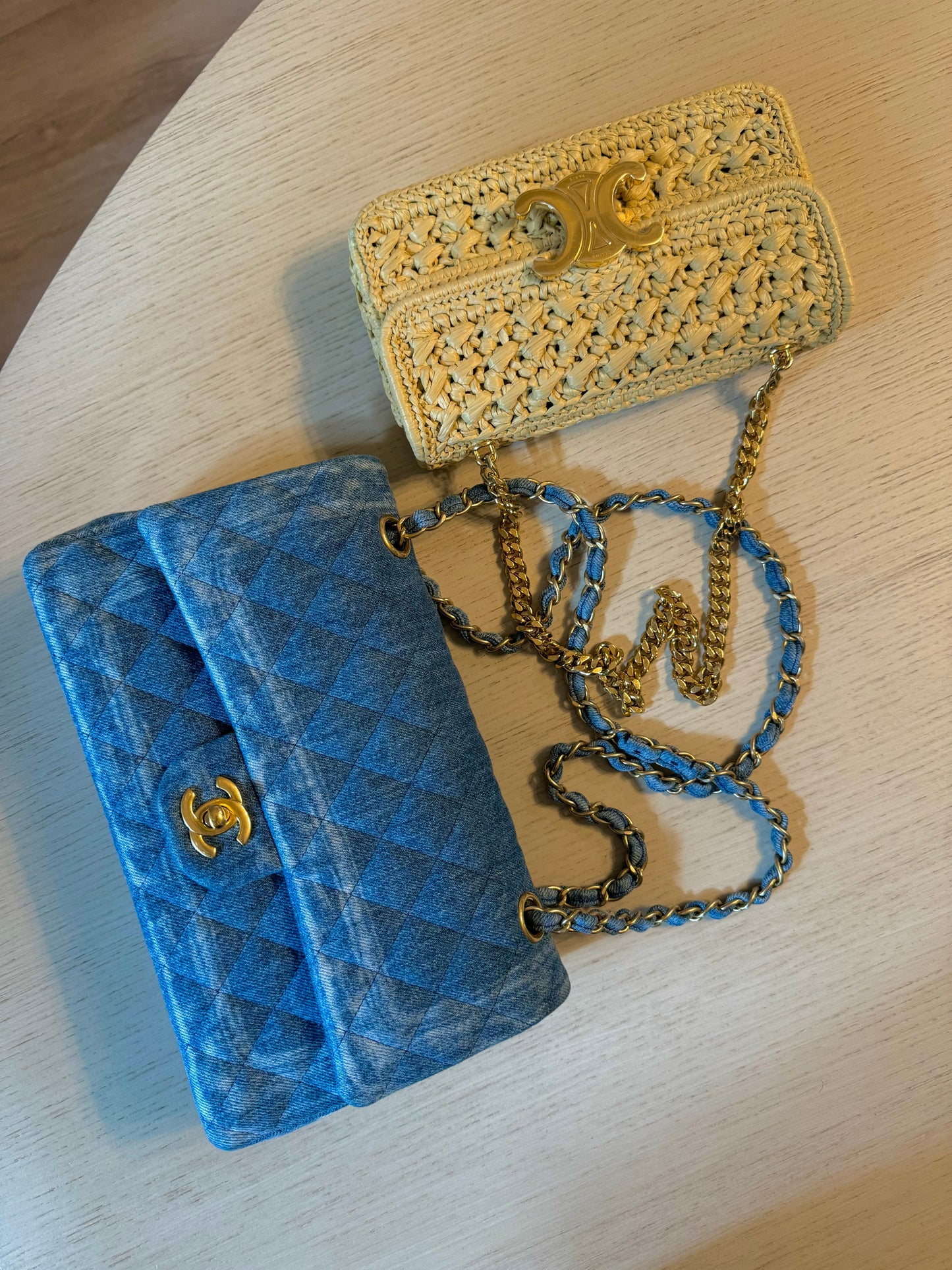 Chanel Denim Medium Classic Flap Bag