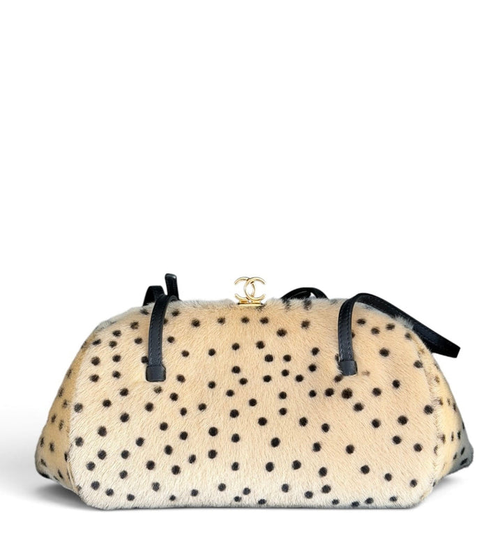 Chanel Clutch With Leather Chain Brown And Black Pony Hair Gold Tone Metal Métiers D’Art 2026