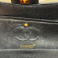 Chanel 6 Series Black Small Vintage Caviar Classic Flap Bag