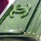 Chanel RARE Green Tortoise Minaudiere Crossbody