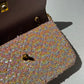 Chanel 1992 Medium Pink Sequin Flap Bag