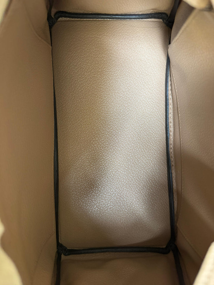 Hermes Chai Togo Birkin 25 Palladium Hardware