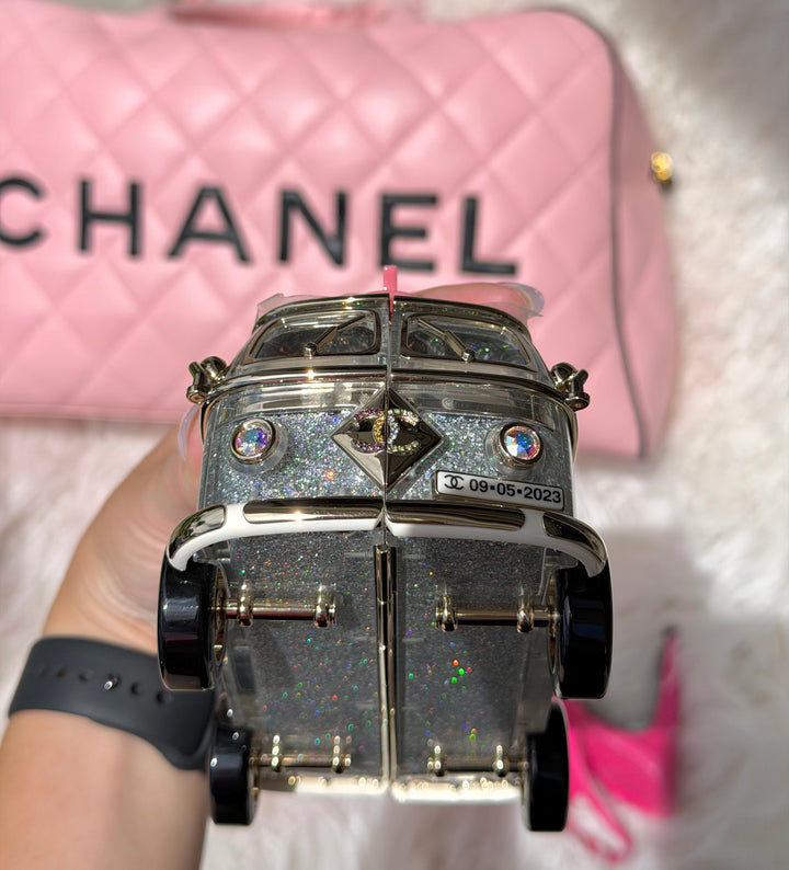 Chanel Hollywood Caravan Minaudière Multicolor Light Gold Hardware 2024