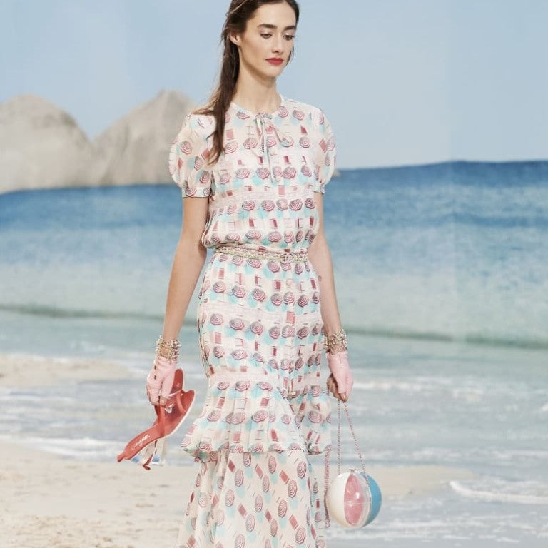 Chanel 2019 Multicolor Coco Beach Ball Minaudière