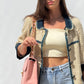 Chanel 1991 Pink Vintage Lambskin Maxi Flap Bag