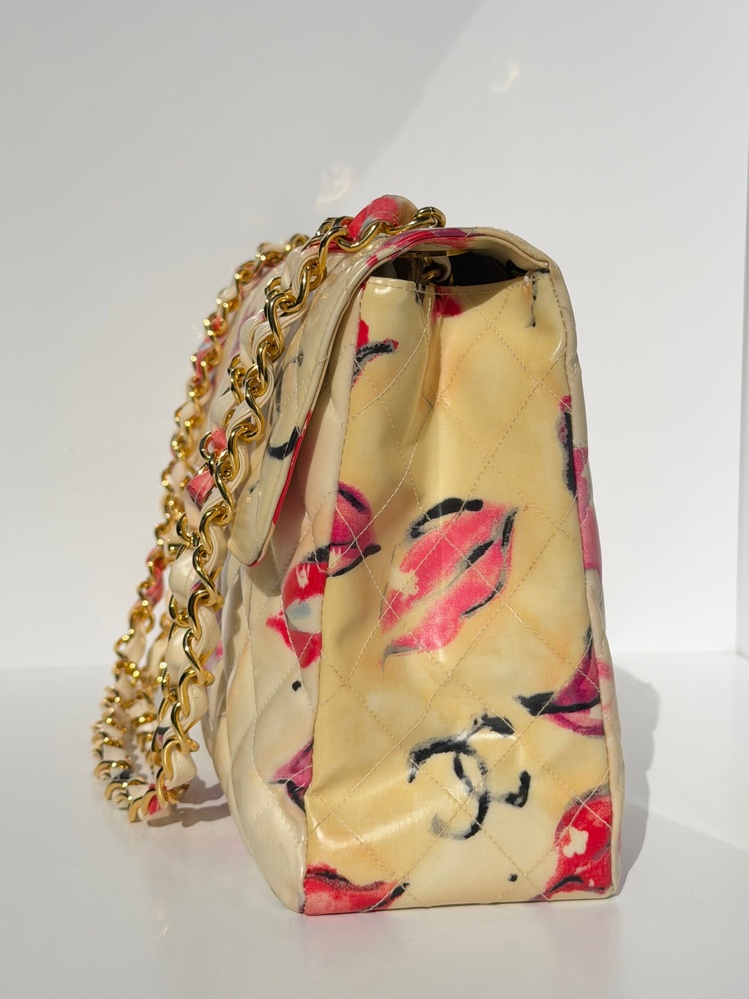Chanel 1994 Jumbo Lips & Kisses Flap Bag