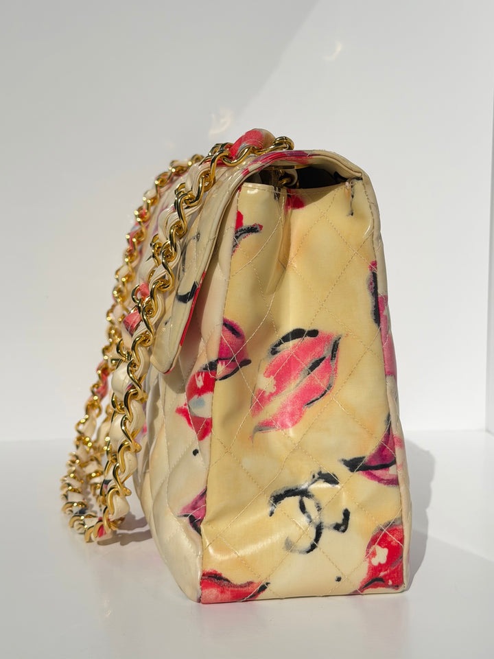 Chanel 1994 Jumbo Lips & Kisses Flap Bag