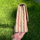 Chanel 24K Vintage Pink Striped Large Flap