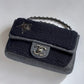 Chanel Paris Dallas Mini Denim & Shearling Flap Bag