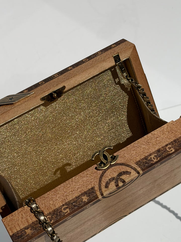 Chanel Havana By Night Cigar Box Minaudière 2017