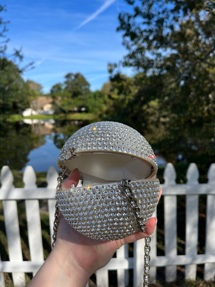 Chanel Rare Runway 2018 Crystals Minaudières Clutch Crossbody Bag