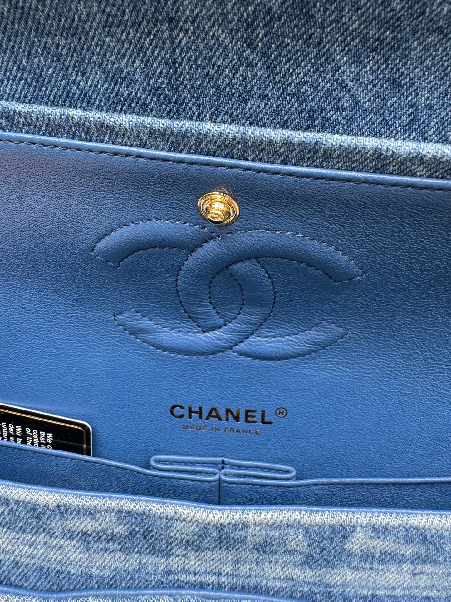 Chanel Denim Medium Classic Flap Bag