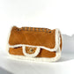 Chanel Medium Shearling Coco Neige Flap