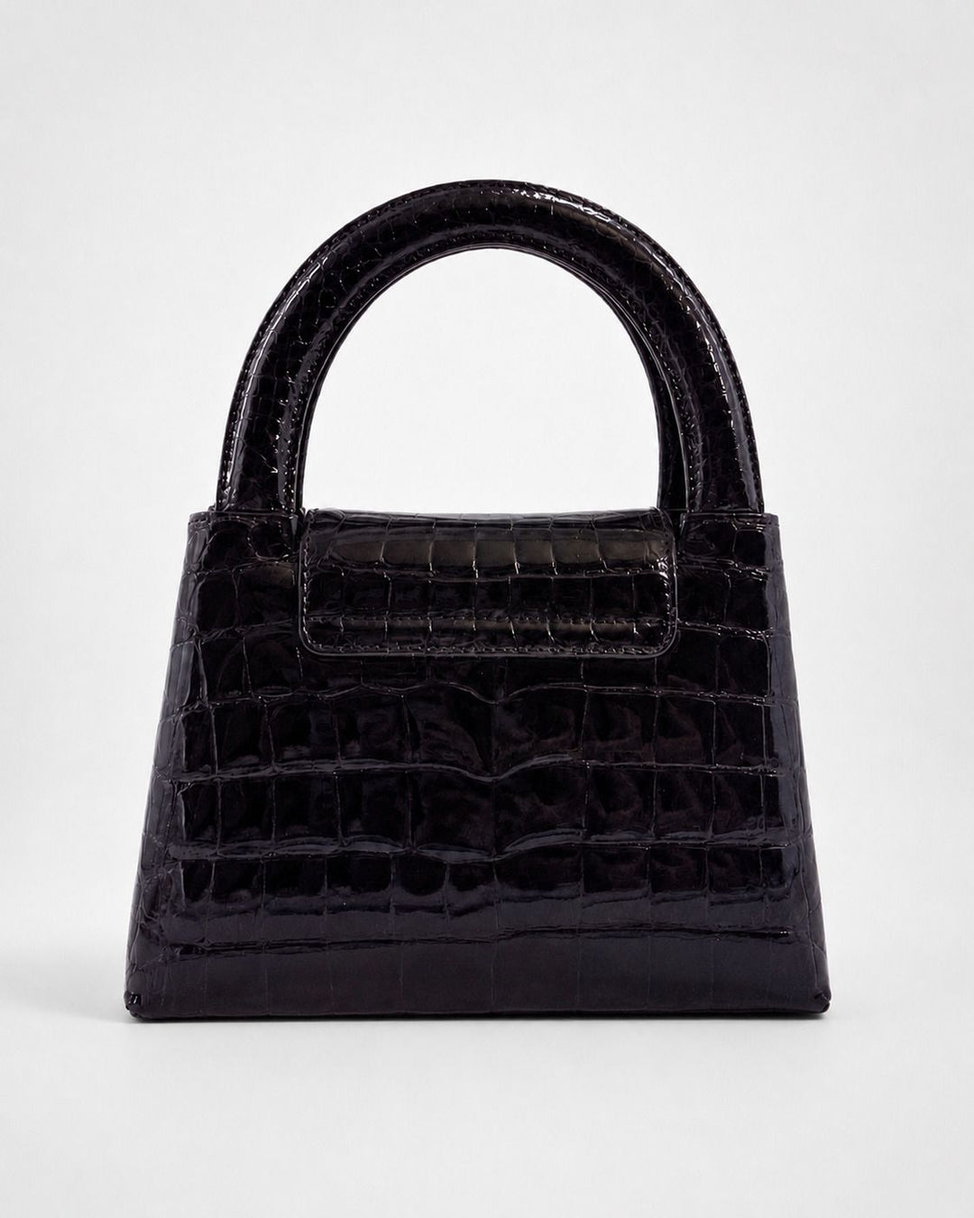 Chanel Rare Black Crocodile Top Handle Micro Mini Kelly Bag 24K Gold Hardware 1996