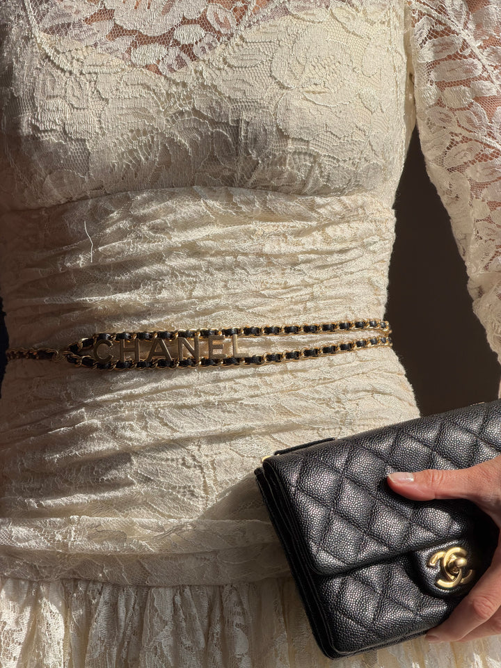Chanel Pick Me Up Belt Bag Black Shiny Caviar Gold Hardware 2022