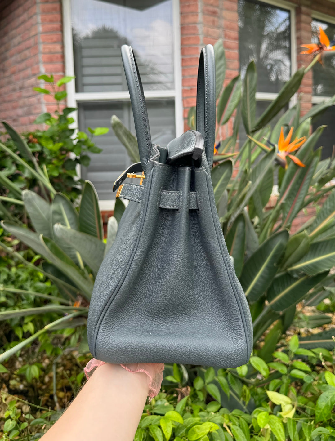 Hermes 2021 Bleu Orage Togo Birkin 30