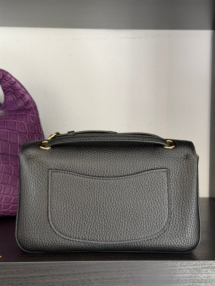 Chanel Mini Flap Bag Black Souplissimo Suede Calfskin Gold Tone Hardware 2026
