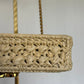 Celine 2023 Raffia Chain Shoulder Bag