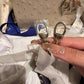 Lady Dior Champagne Ostrich Mini Top Handle