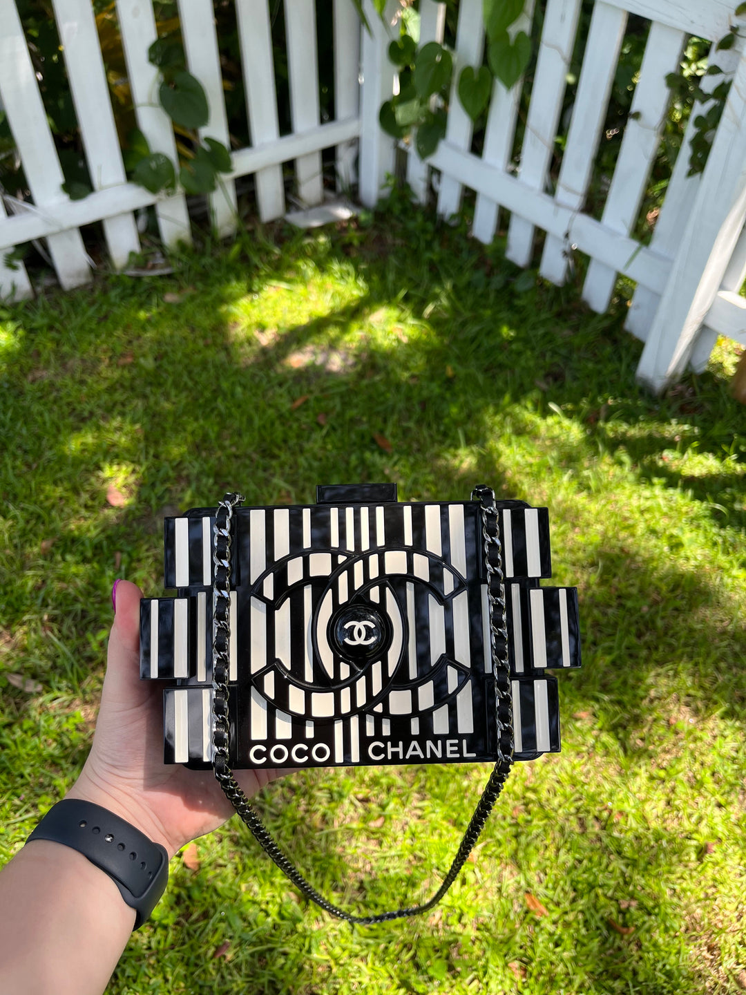 Chanel Barcode Lego Minaudiere