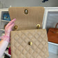 Chanel 24K Vintage Raffia Large Flap