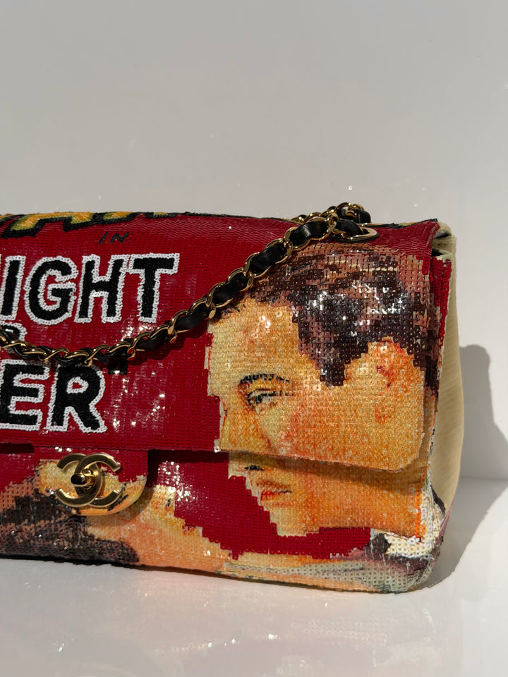 Chanel Tonight or Never Maxi Flap Bag Red Multicolor Sequins Gold Hardware Métiers D’Art 2026