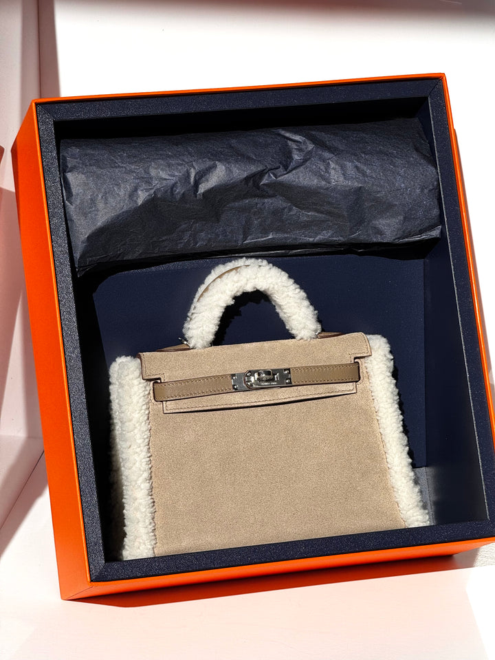 Hermes Etoupe Teddy Kelly 20