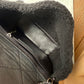 Chanel Medium Black Shearling Coco Neige Flap