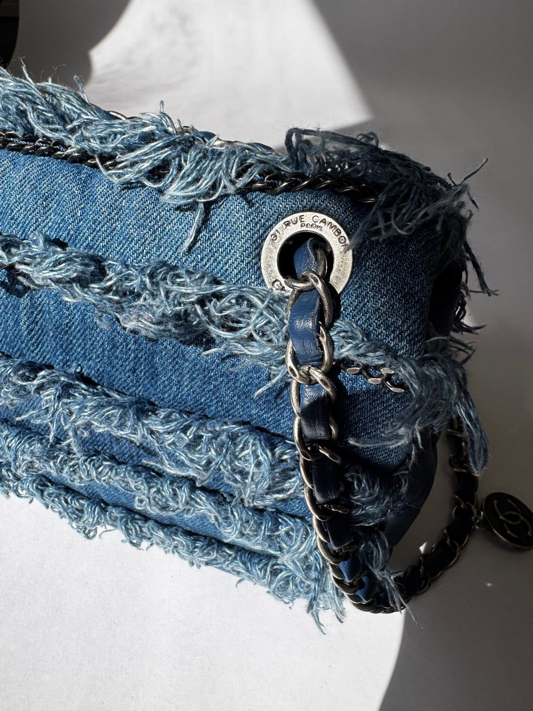 Chanel Medium Denim Paris Dubai Flap Bag