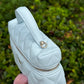 Chanel 25S Light Blue Caviar Slim Vanity Bag