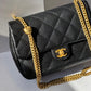 Chanel Black Medium Caviar Sweetheart Crush Flap Bag