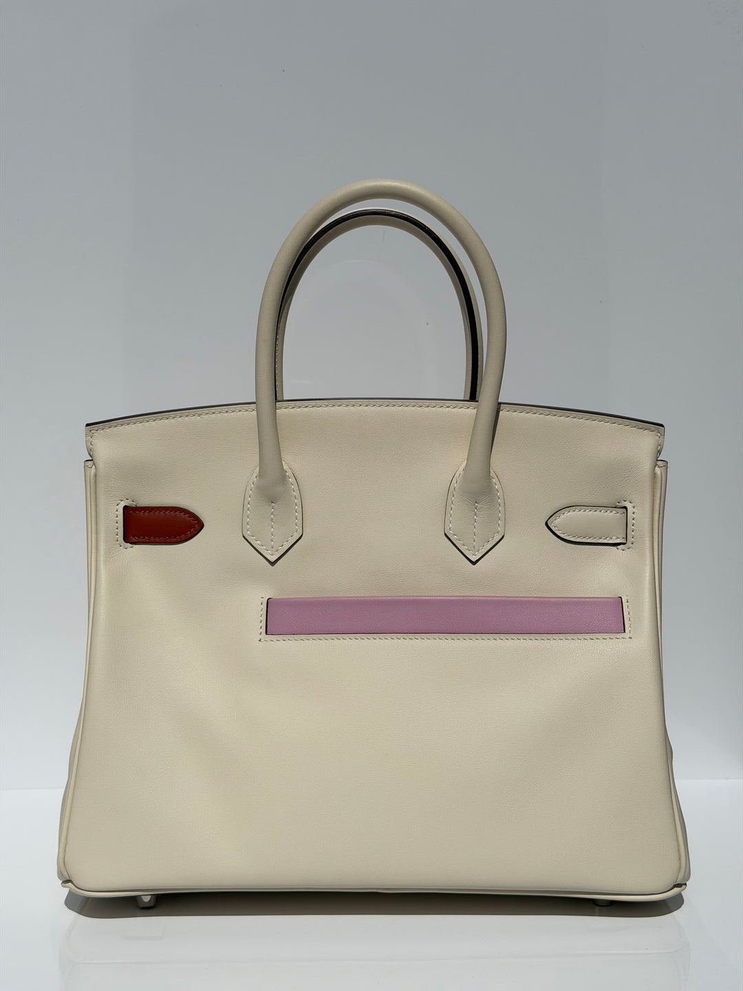 Hermès Birkin 30 Colormatic Swift Nata Palladium Hardware