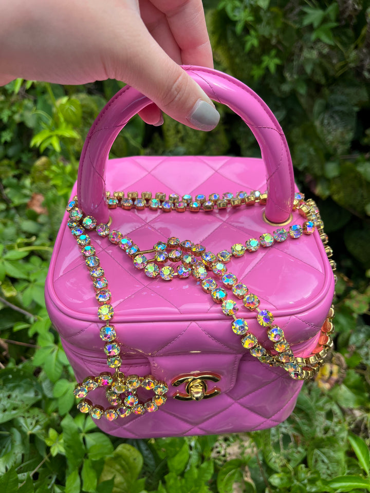 Chanel 1995 Barbie Collection Pink Vanity Case