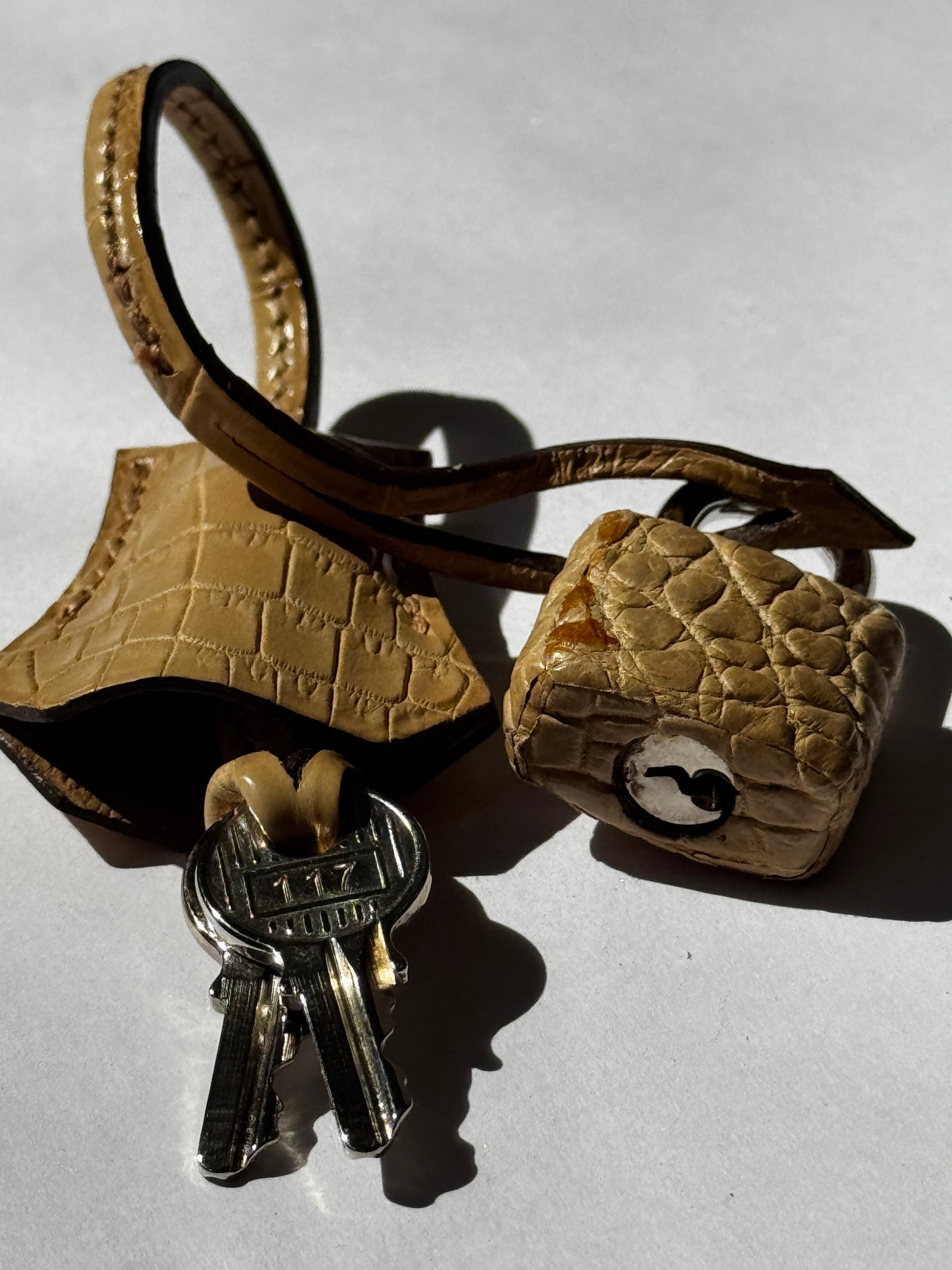 Hermes Matte Crocodile Poussiere Birkin 25 PHW