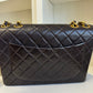 Chanel Chocolate Brown Vintage Lambskin Jumbo Flap Bag